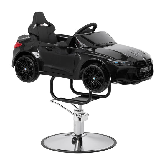 Børnefrisørstol Bil BMW Sort