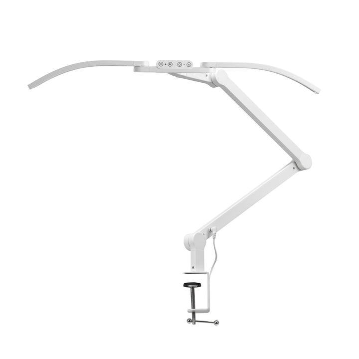 LED Lampe med Klemme og Justerbar Farve- og Lysintensitet Glow L05 Hvid - billede 2