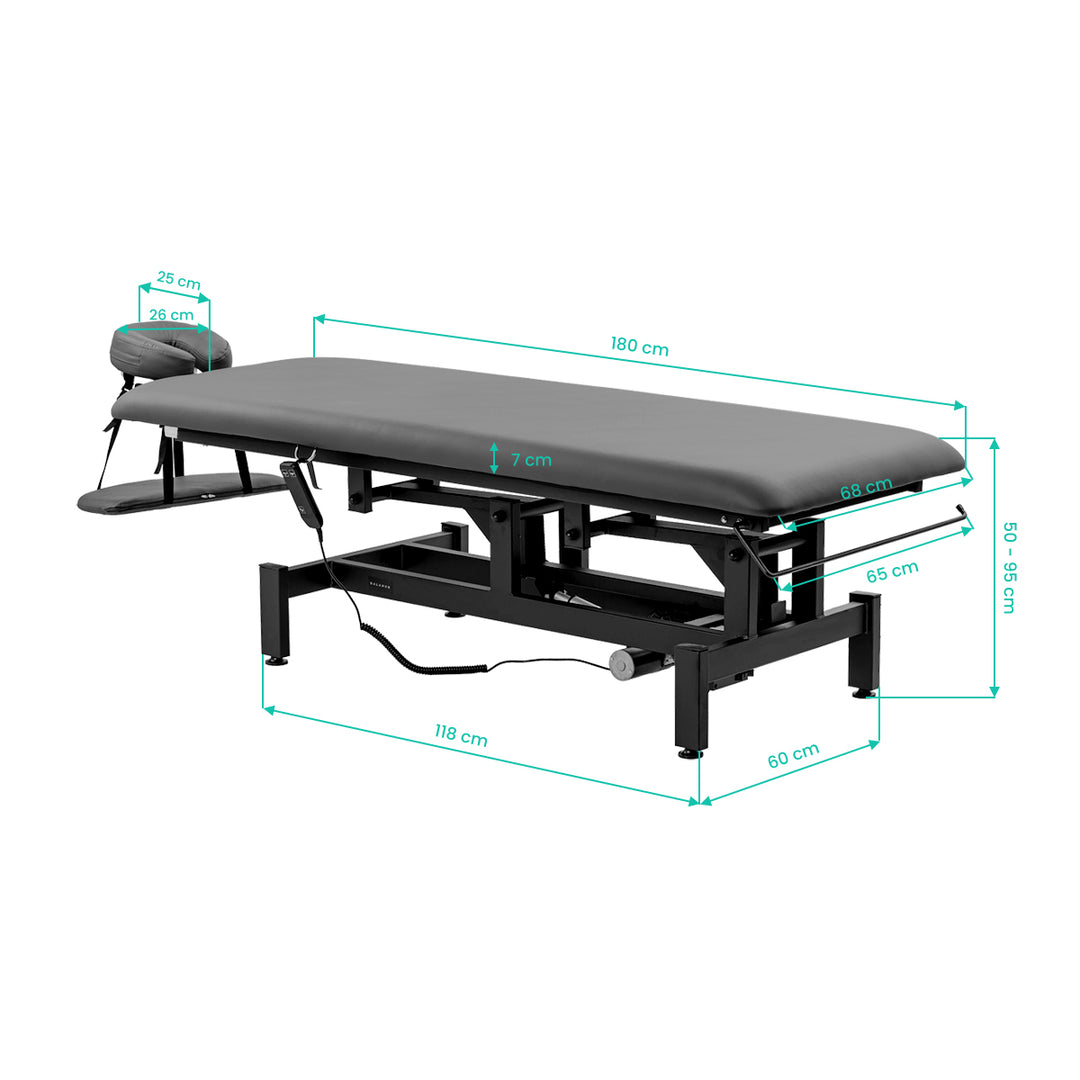 Massagetafel Elektrisch Balance Eso 1 Grijs - afbeelding 12