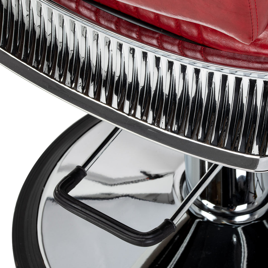 Barberstoel Gabbiano Royal X Rood - afbeelding 10