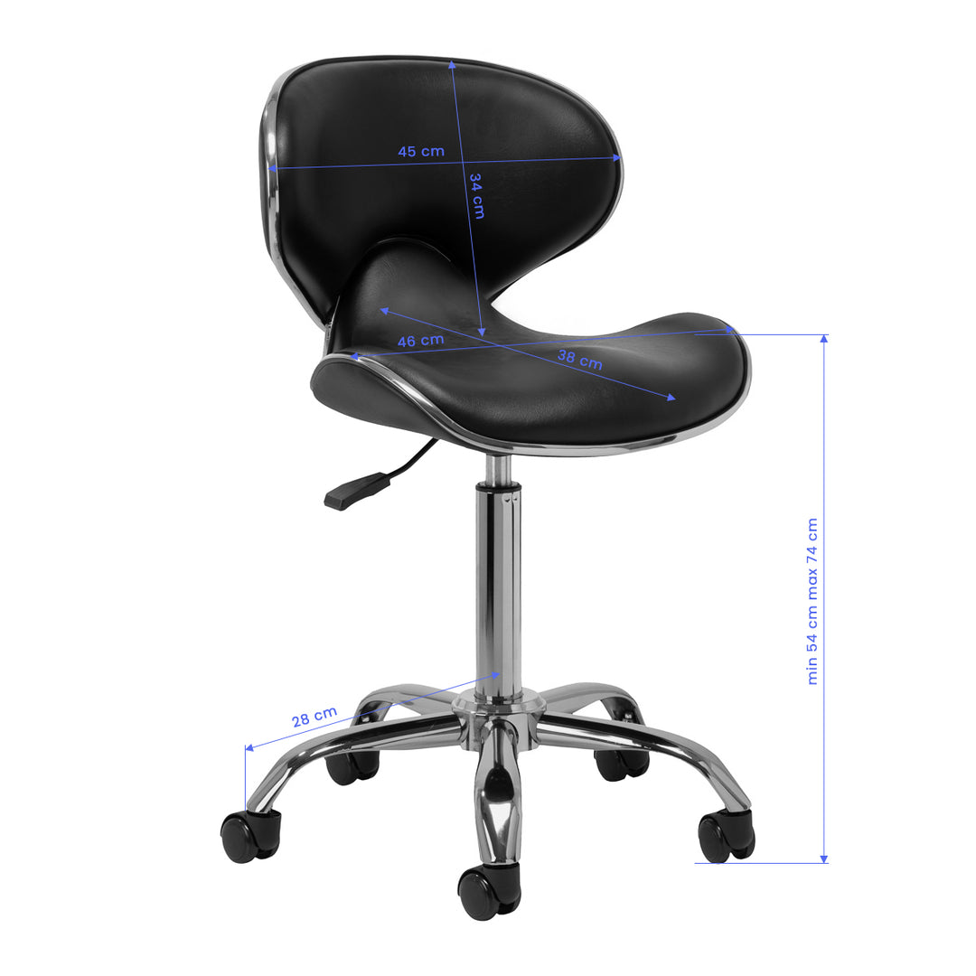 Kruk Gabbiano Q-4599 v2 Zwart - afbeelding 7