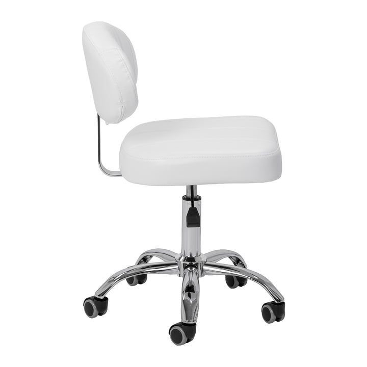Tabouret Verstelbaar Giovanni Y08 Wit - afbeelding 2