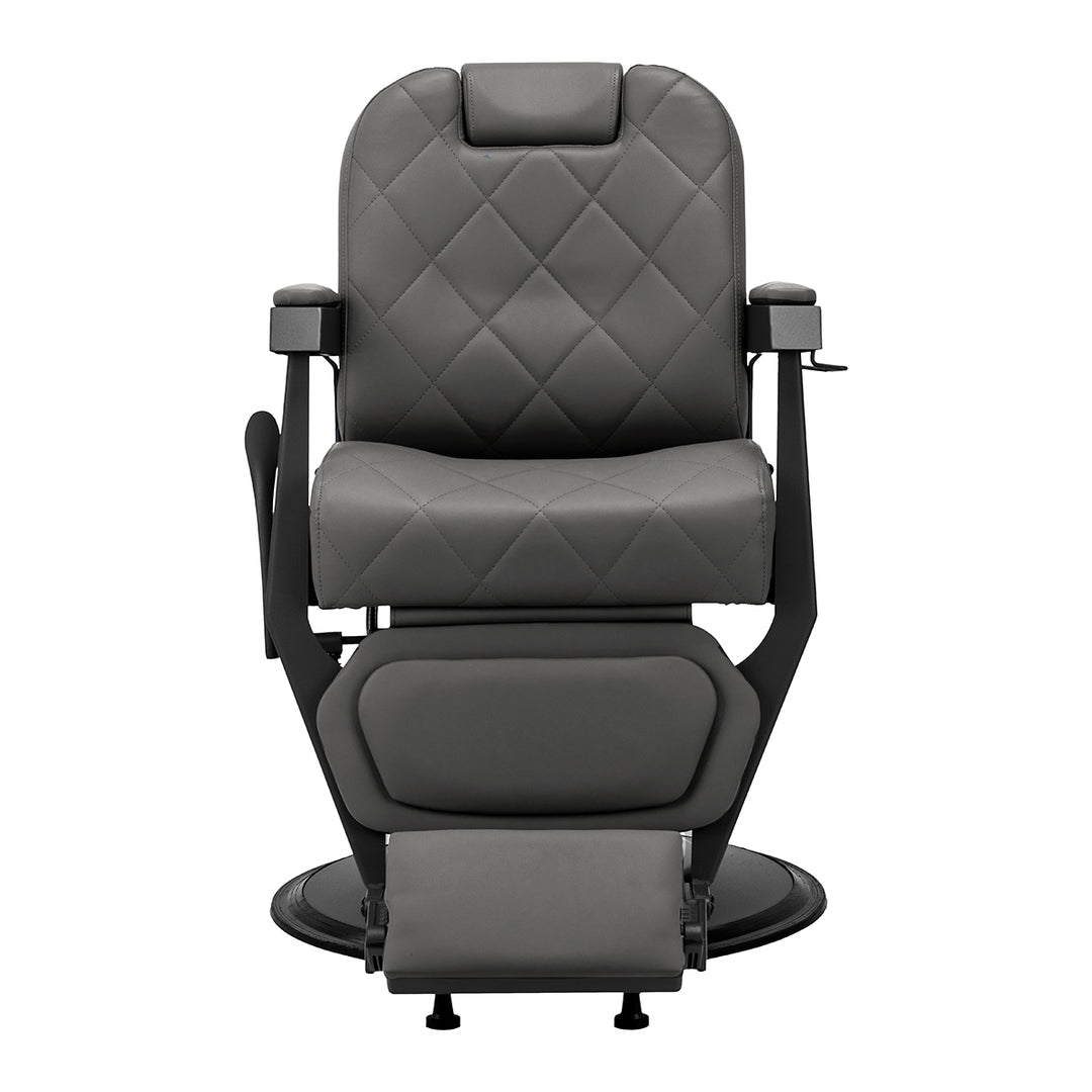 Barberstoel Gabbiano Bruno Grijs-Zwart