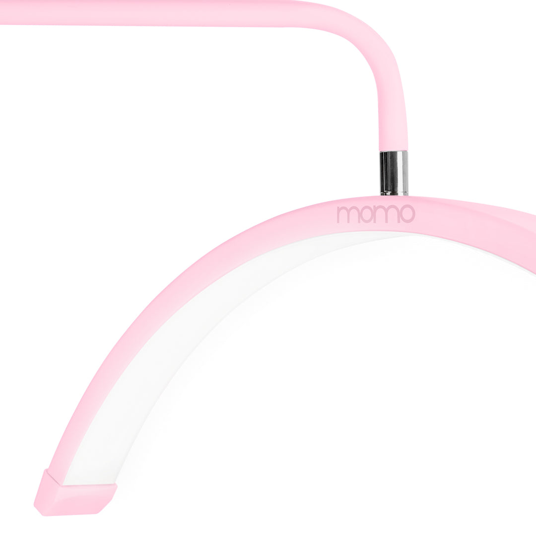 Vippelampe LED med Stativ og Justerbar Farve- og Lysintensitet Momo Moon MX6 Rosa