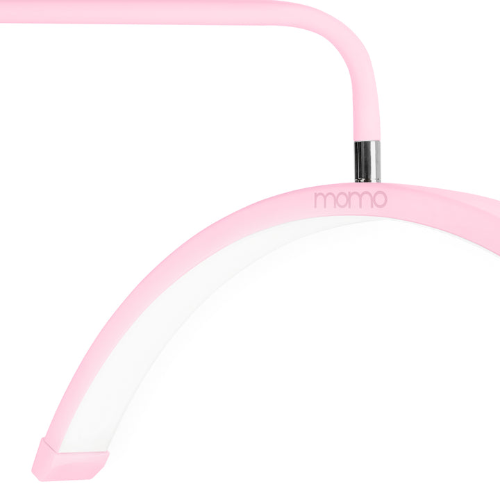 Vippelampe LED med Stativ og Justerbar Farve- og Lysintensitet Momo Moon MX6 Rosa