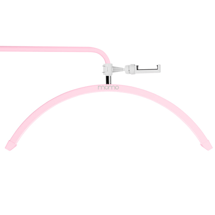 Vippelampe LED med Stativ og Justerbar Farve- og Lysintensitet Momo Moon MX6 Rosa - billede 2