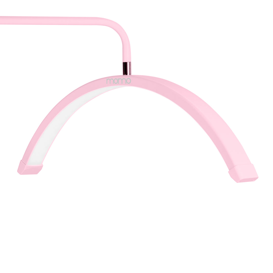 Vippelampe LED med Stativ og Justerbar Farve- og Lysintensitet Momo Moon MX6 Rosa - billede 4