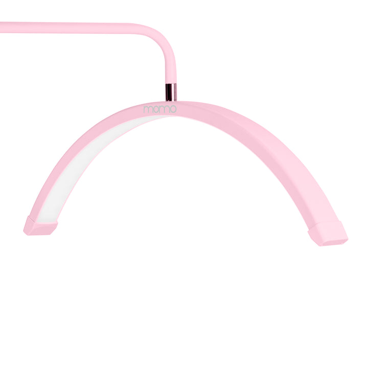 Vippelampe LED med Stativ og Justerbar Farve- og Lysintensitet Momo Moon MX6 Rosa - billede 4