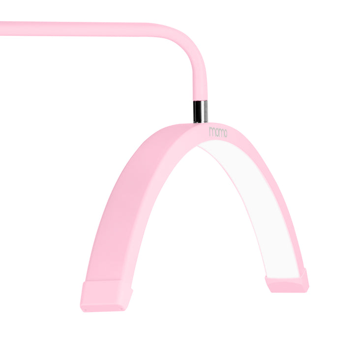 Vippelampe LED med Stativ og Justerbar Farve- og Lysintensitet Momo Moon MX6 Rosa - billede 6