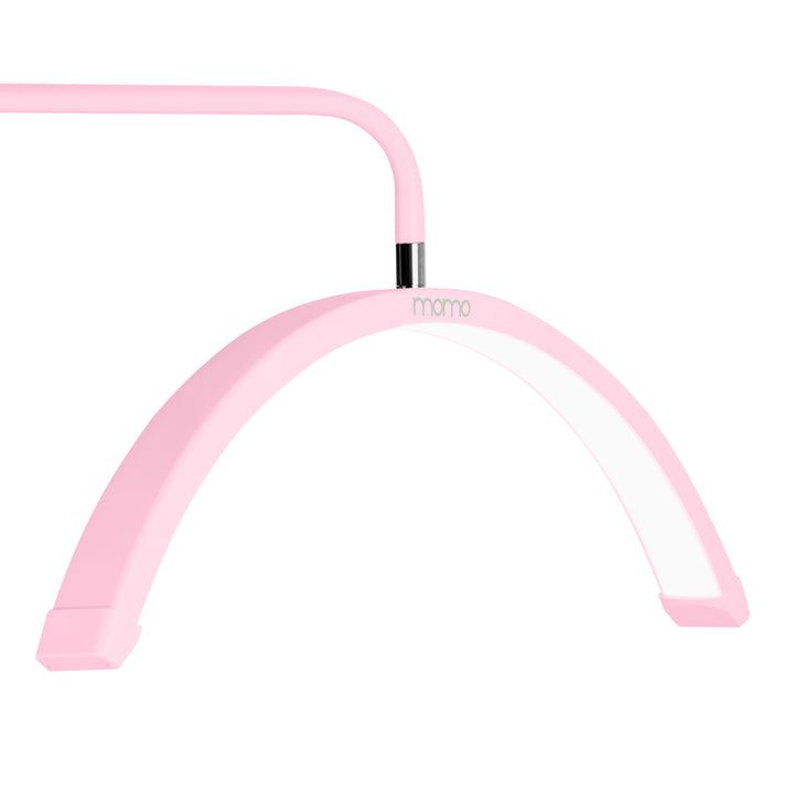 Vippelampe LED med Stativ og Justerbar Farve- og Lysintensitet Momo Moon MX6 Rosa - billede 7