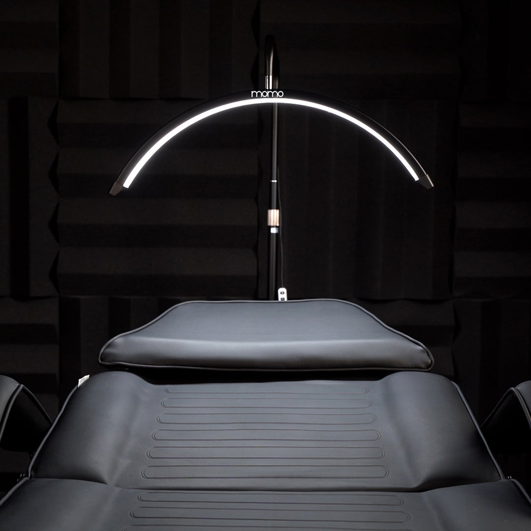Vippelampe LED med Stativ og Justerbar Farve- og Lysintensitet Momo Moon MX6 Rosa - billede 15