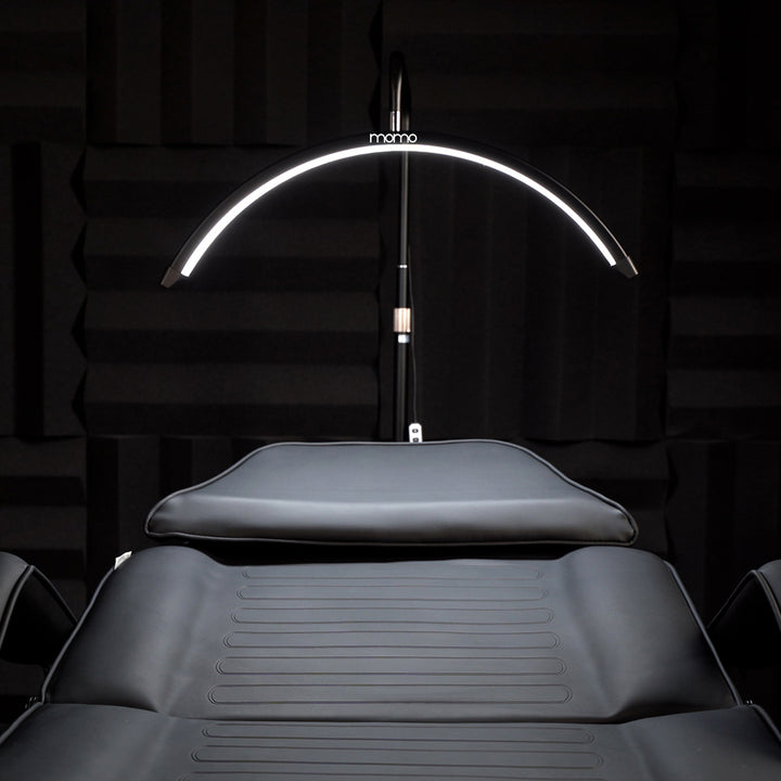 Vippelampe LED med Stativ og Justerbar Farve- og Lysintensitet Momo Moon MX6 Rosa - billede 15