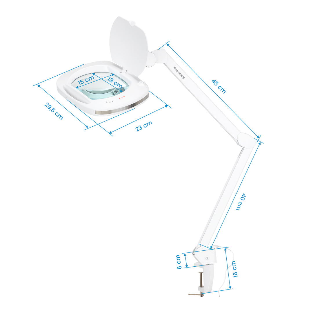 Loeplamp LED 60 SMD met Schroefklem Elegante 6030 Wit - afbeelding 8