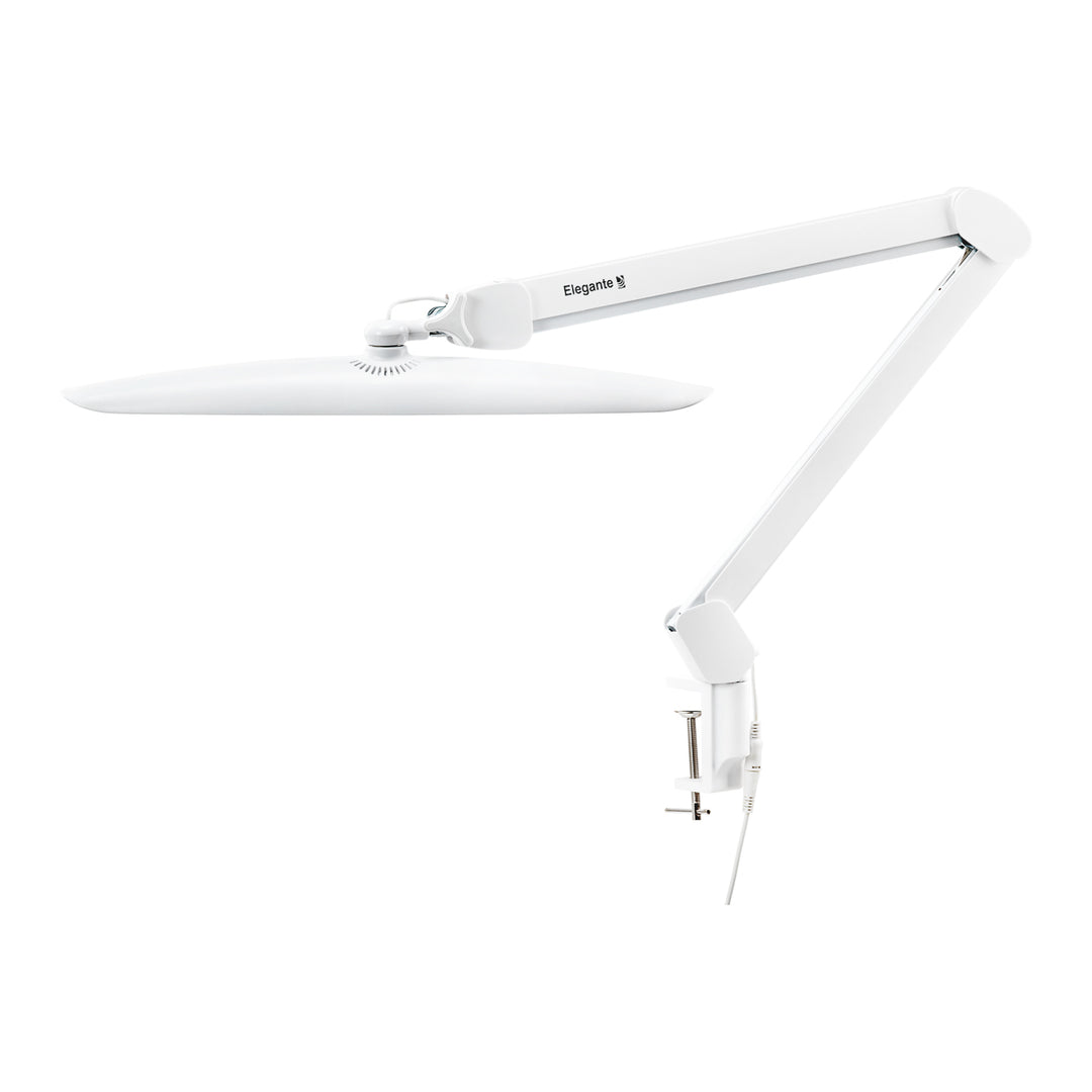 LED Lampe Skønhedssalon med Klemme Elegante Hvid - billede 6