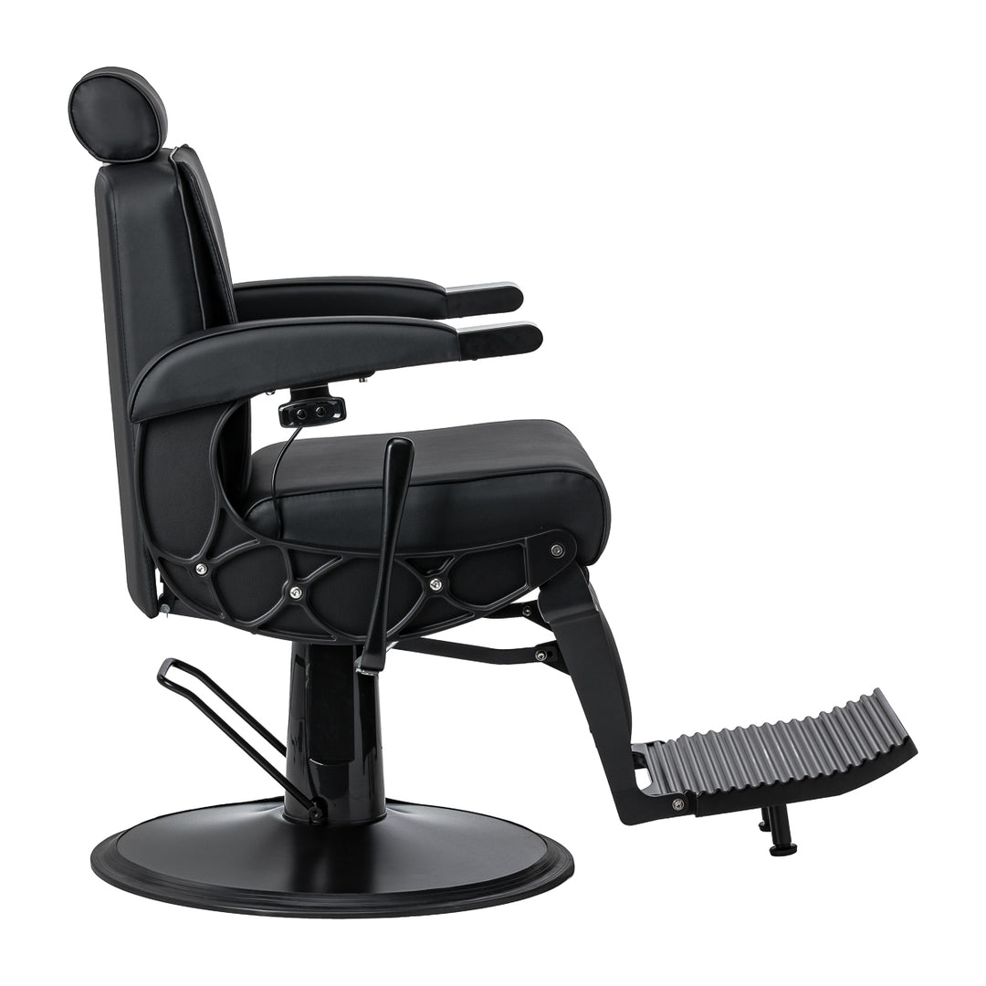 Barberstol Gabbiano Continental med Massage Sort - billede 4