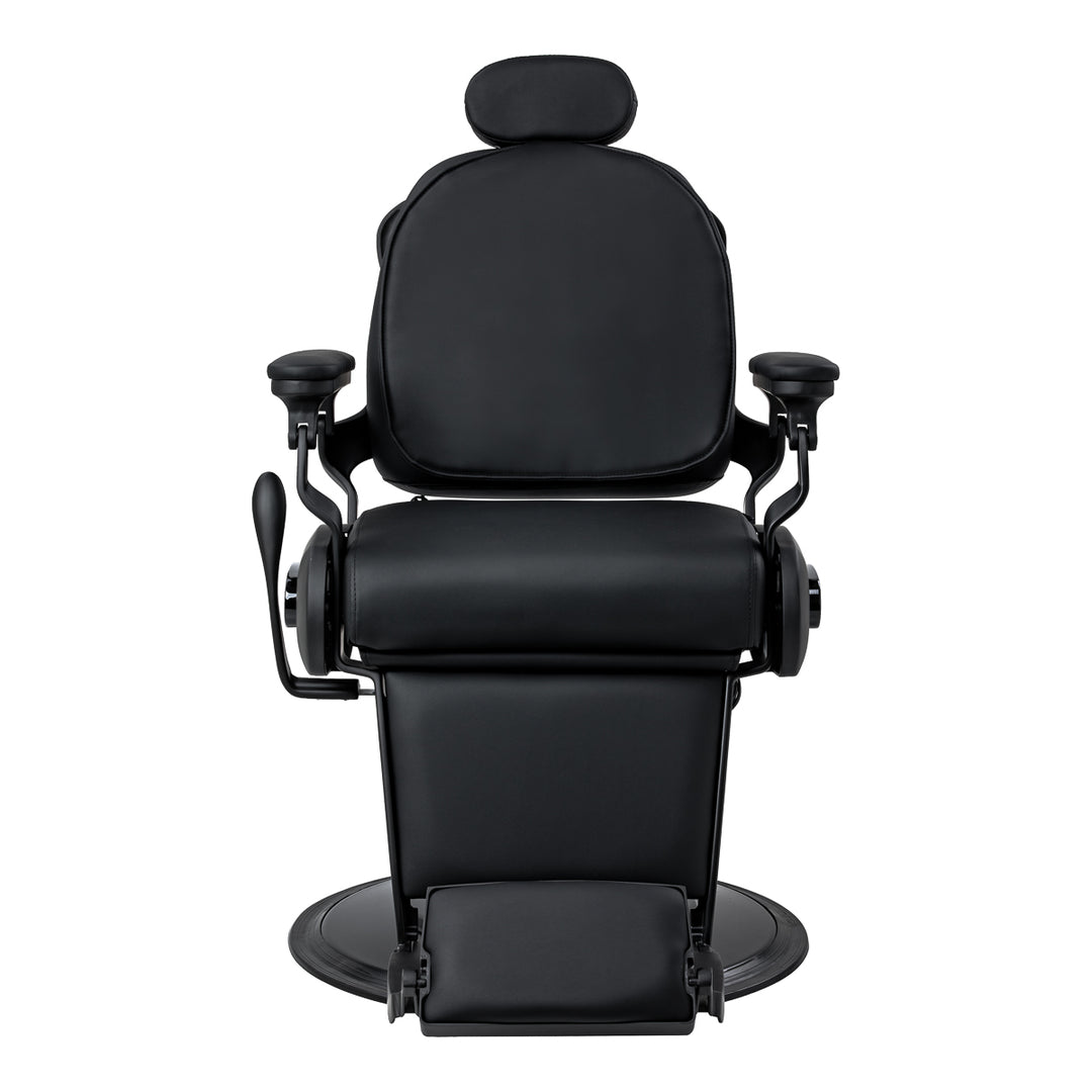 Barberstol Gabbiano Francesco med Massage Sort-Sort - billede 2