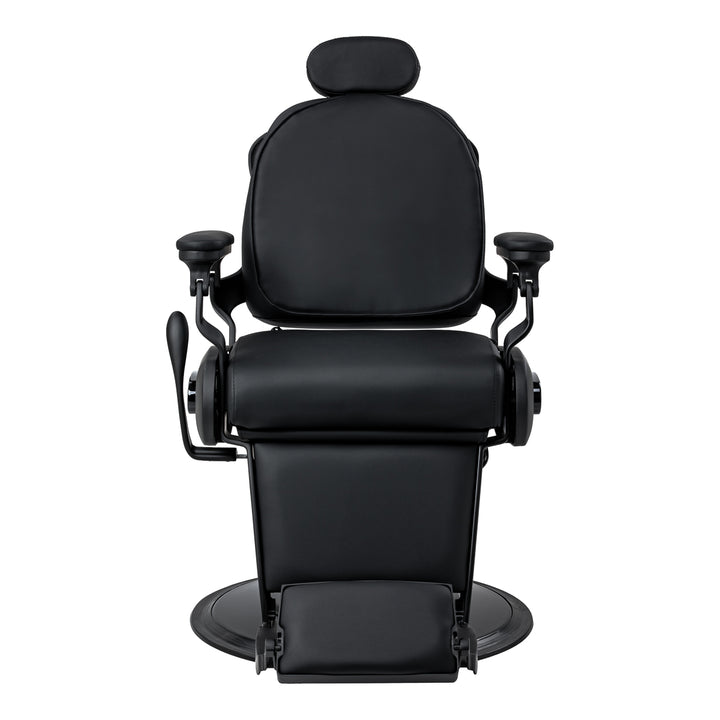 Barberstol Gabbiano Francesco med Massage Sort-Sort - billede 2