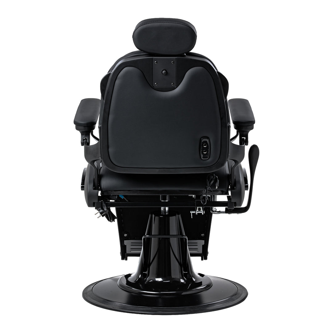 Barberstol Gabbiano Francesco med Massage Sort-Sort - billede 3