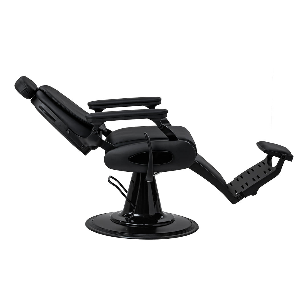 Barberstol Gabbiano Francesco med Massage Sort-Sort - billede 5