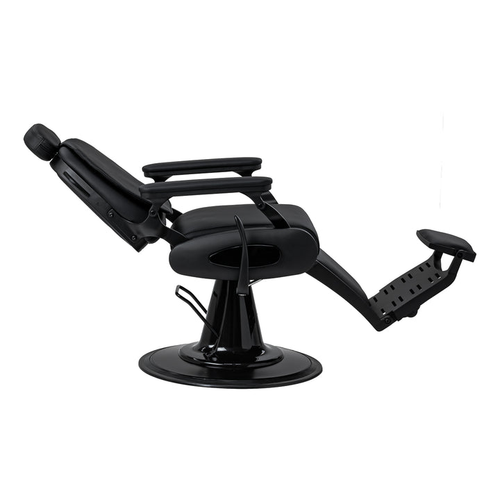 Barberstol Gabbiano Francesco med Massage Sort-Sort - billede 5