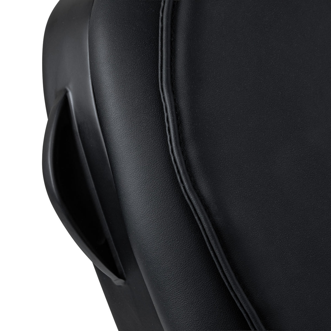 Barberstol Gabbiano Francesco med Massage Sort-Sort - billede 6