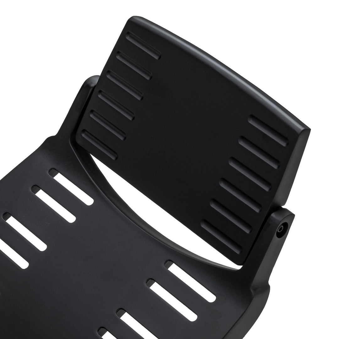 Barberstol Gabbiano Francesco med Massage Sort-Sort - billede 9
