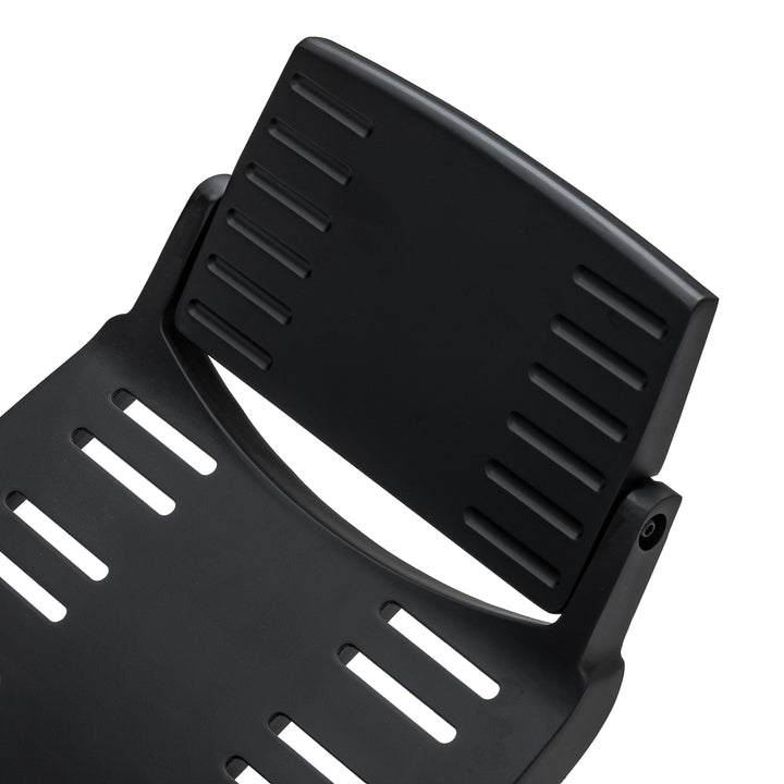 Barberstol Gabbiano Francesco med Massage Sort-Sort - billede 9