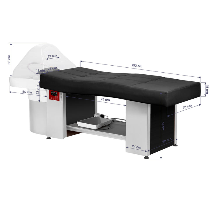 Vaskeenhed Gabbiano Head Spa 017 Sort - billede 17
