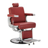 Barberstol Gabbiano Visionerio+ Rød
