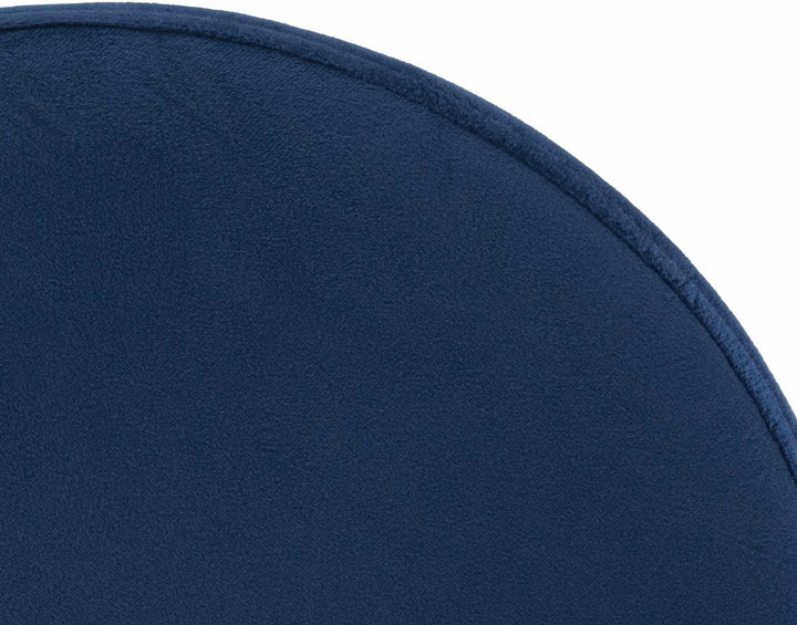 Barstol Fløjl Justerbar Drejbar 109 Blå - billede 6