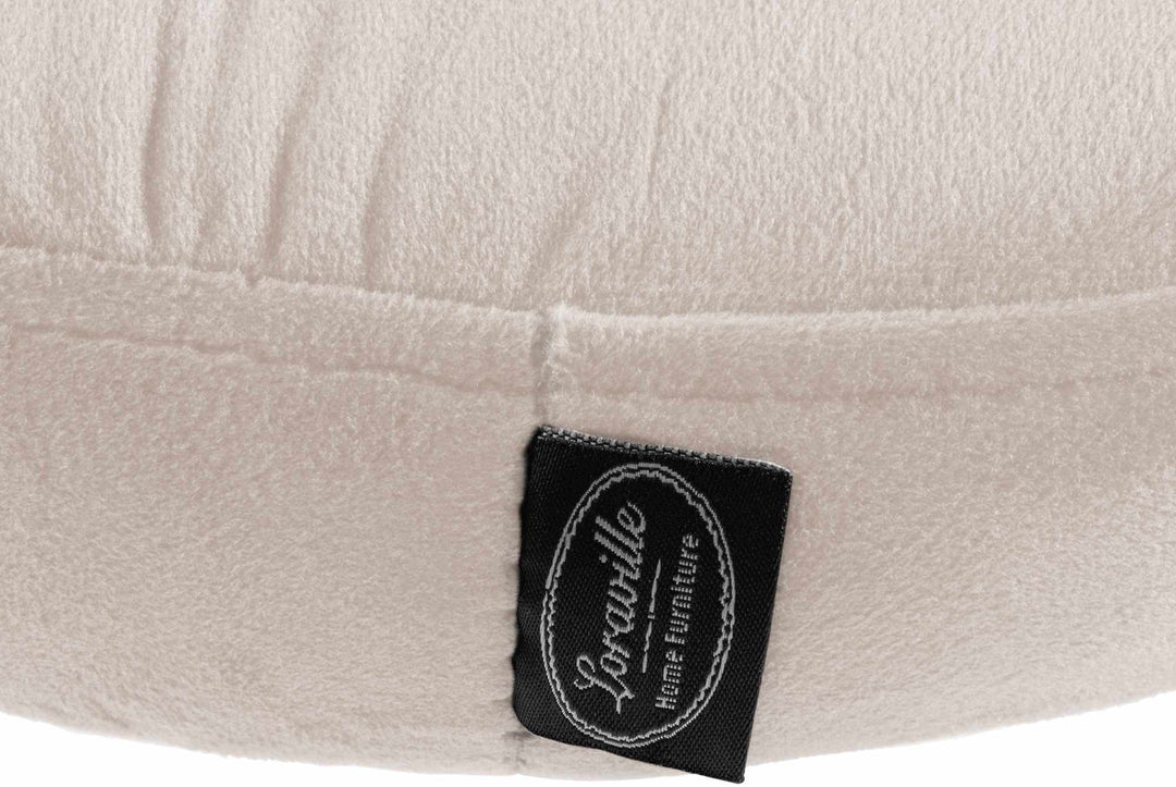 Barstol Fløjl Justerbar Drejbar 109 Creme - billede 7