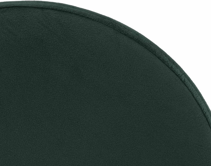 Barstol Fløjl Justerbar Drejbar 109 Grøn - billede 6