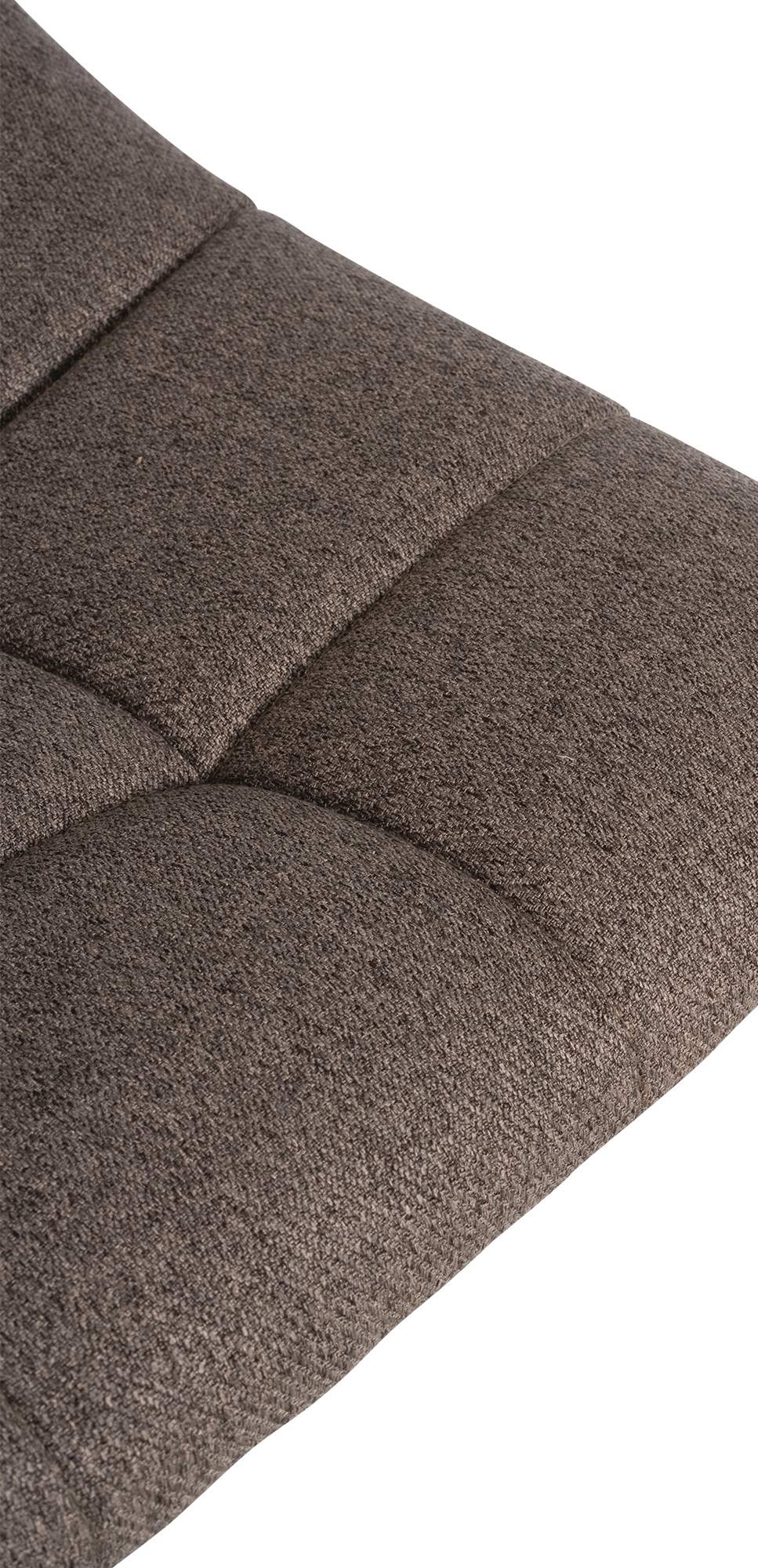 Sæt med 2 Barstole med Ryglæn Stof Justerbar Drejbar 107 Taupe - billede 8