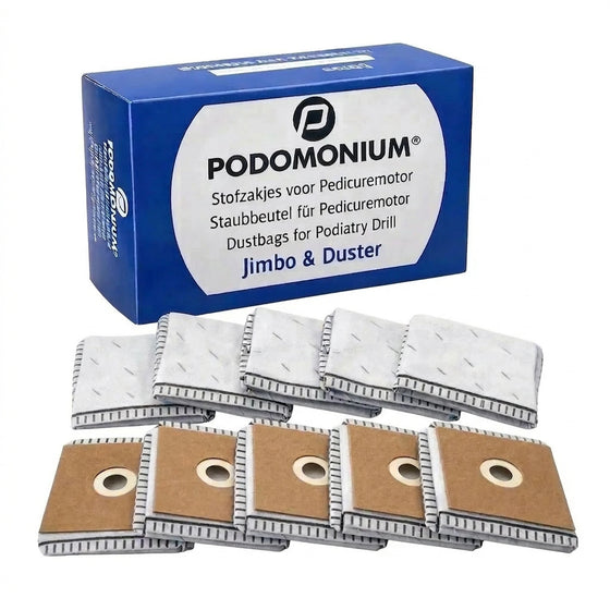 PodoMonium Støvposer Aktivt Kul - Jimbo & Duster - 10 stk.