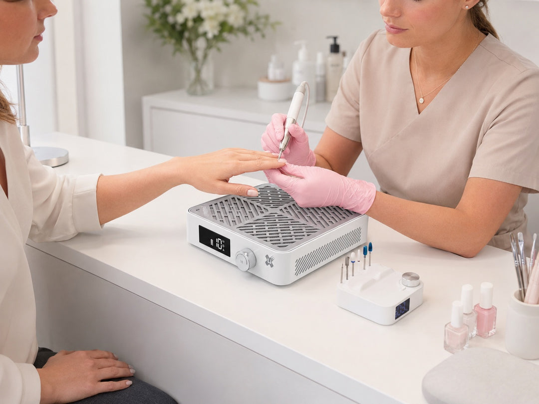 Stofafzuiger voor Nagels Draadloos Promed Nailfan Mini-X