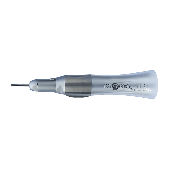 Pedicuremotor forstykke PodoMonium Easyfrog 2.0 Sølv