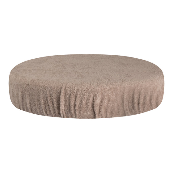 Taburetbetræk Tabouret Terry Beige