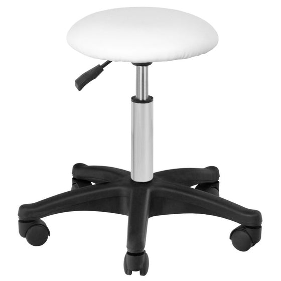 Taburet AM-312 Justerbar - Hvid