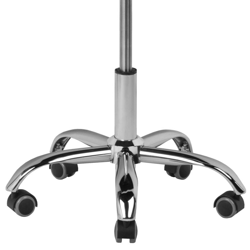 Salonstoel met Wielen Verstelbaar A-5299 Wit - afbeelding 5
