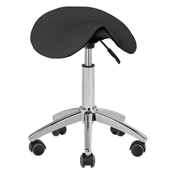 Taburet Sadelstol AM-302 Justerbar - Sort