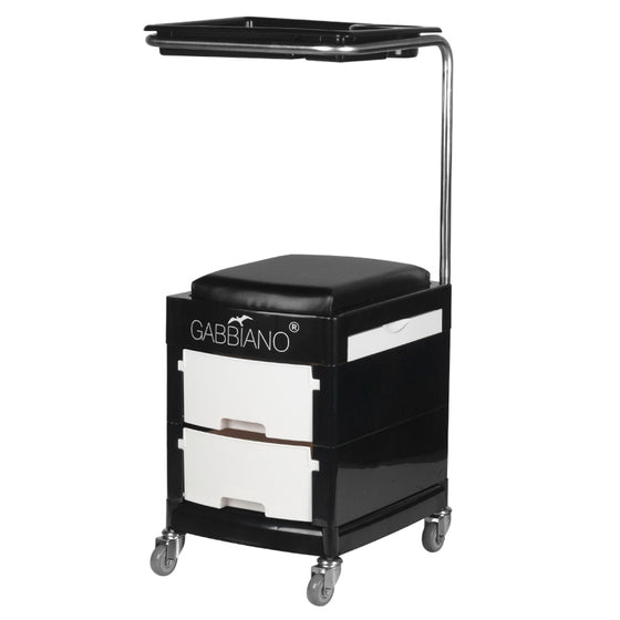 Taburet 16 Plus - Sort/Hvid