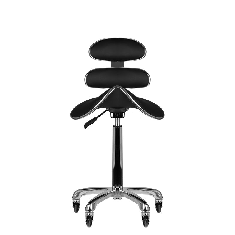 Zadelkruk Verstelbaar Eco Leder AM-880 Zwart - afbeelding 2