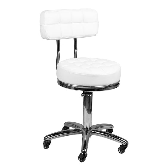 Taburet AM-877 - Hvid