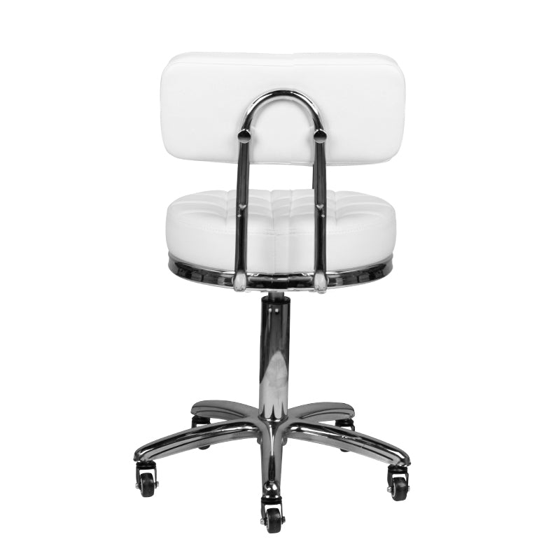 Tabouret Verstelbaar AM-877 Wit - afbeelding 2