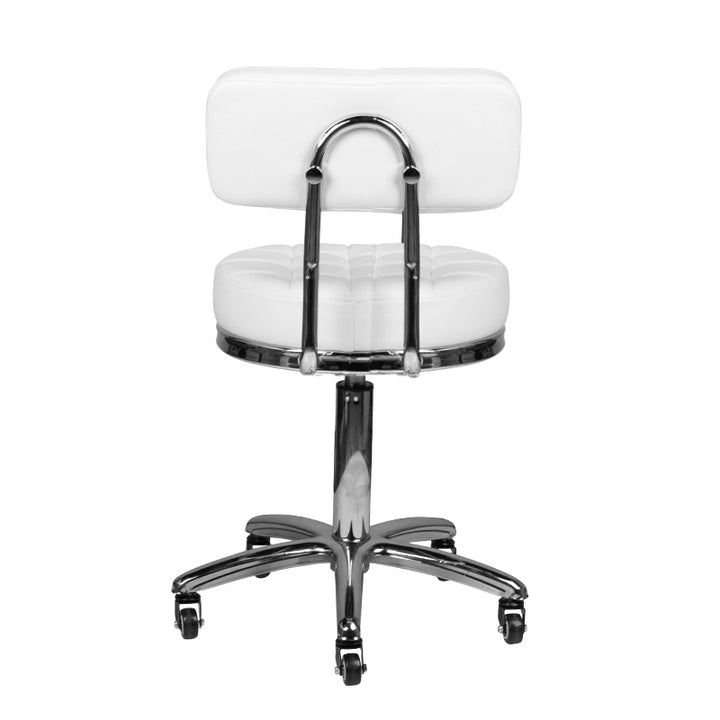 Tabouret Verstelbaar AM-877 Wit - afbeelding 2