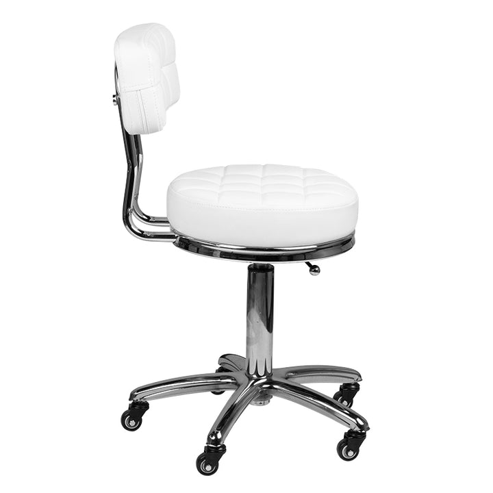 Tabouret Verstelbaar AM-877 Wit - afbeelding 3