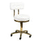 Tabouret Verstelbaar AM-961 Goud-Wit