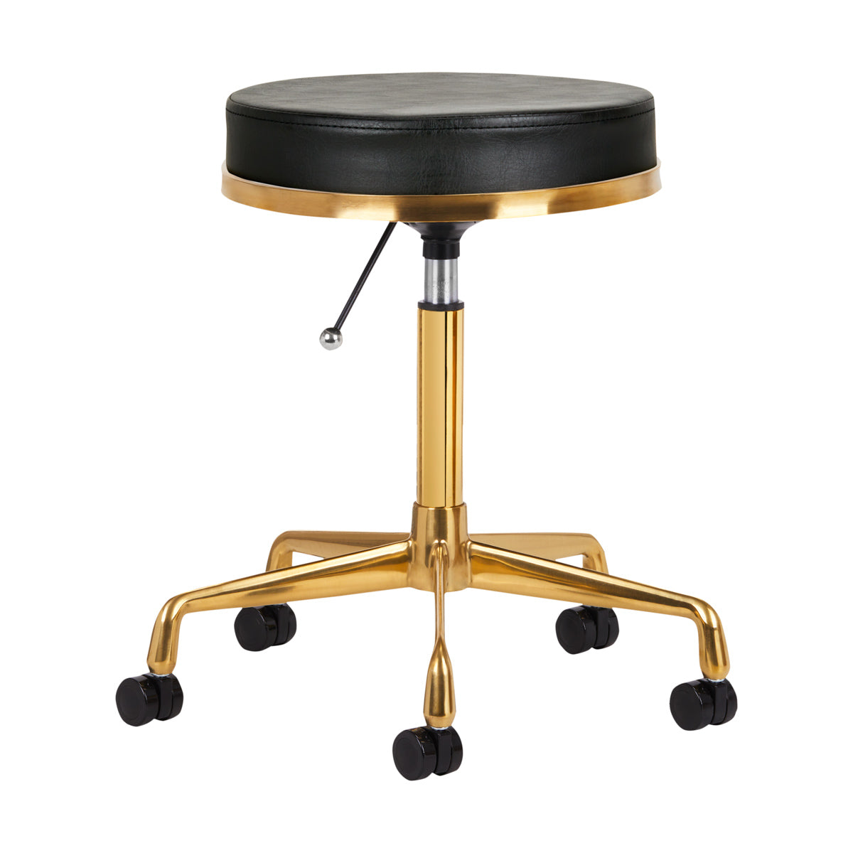 Tabouret Verstelbaar H4 Goud-Zwart