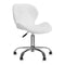 Taburet 4Rico QS-06 med hjul - Hvid