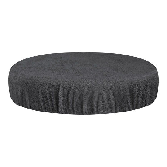 Taburetbetræk Tabouret Terry Grafit